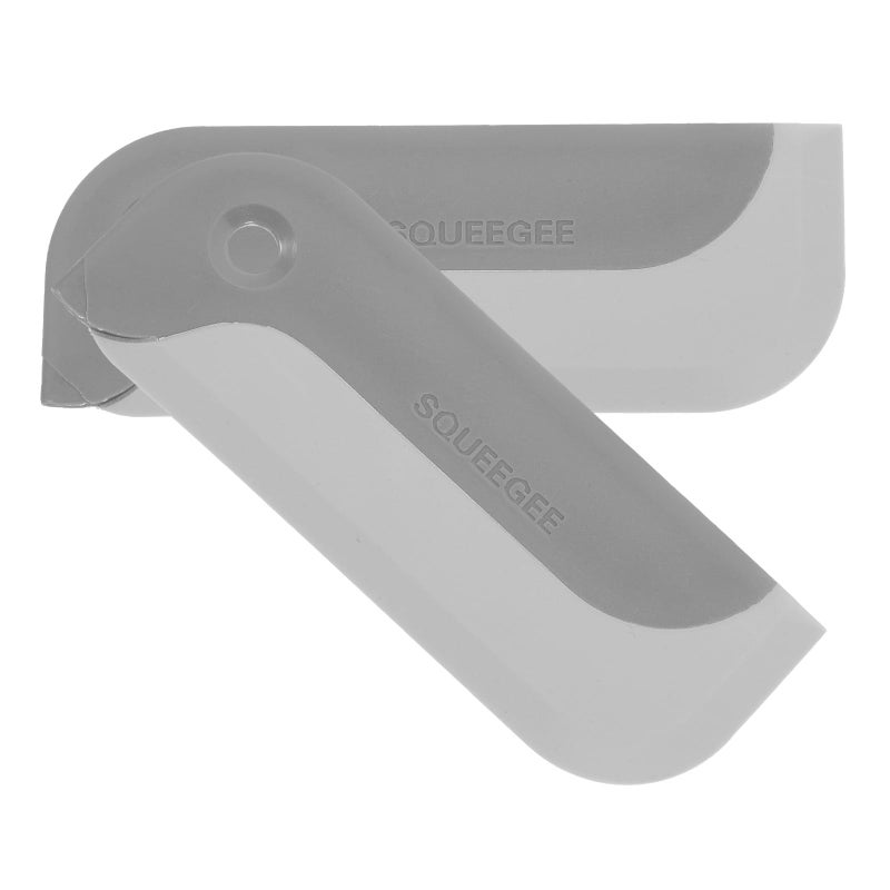 2 Pack Gray Glass Squeegee for Shower Mirror and Window Cleaning Tool - Image 2