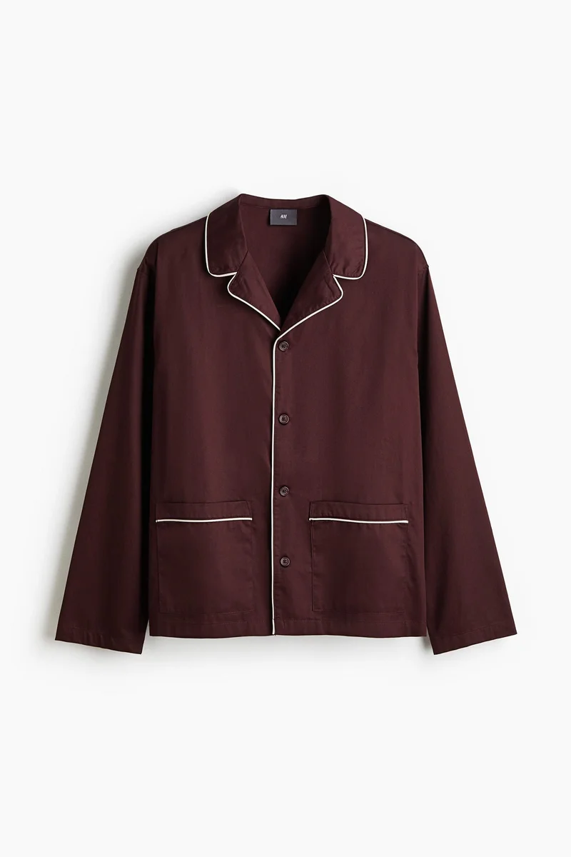 H&M Cotton pyjama shirt and bottoms