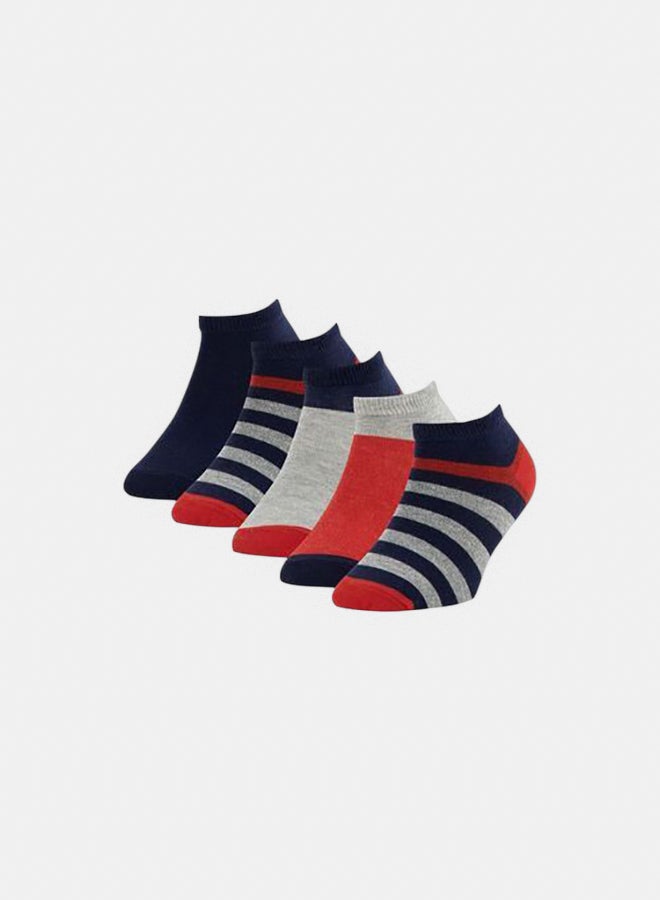 Socks - Set Of (5) - Ankle Socks - For Kids