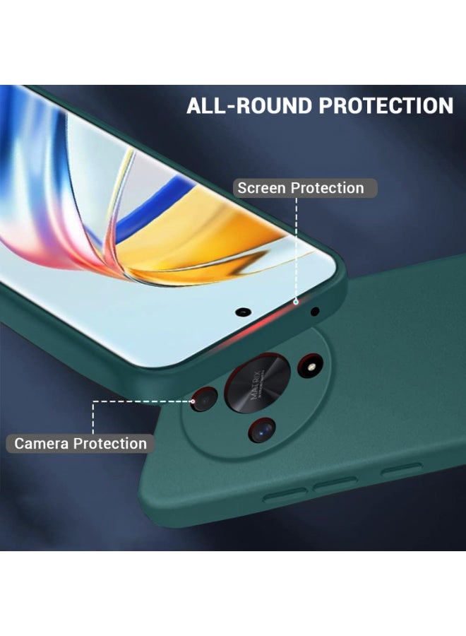 Case for Honor X9d Soft Silicone Case, Lightweight Protective Cover Smooth Finish Camera Protective Shock Absorbent Stylish Case for Men Women Compatible with Honor X9d 5G - Image 3