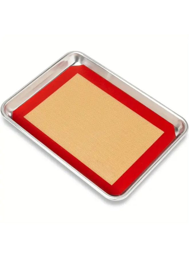 Non Stick Silicone Baking Mats Set of 2 XF2811 Easy Clean Home Restaurant Use - Image 4