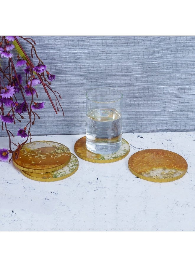 RICHTER Yelllow Gold Coasters - Image 1