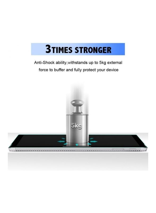 NIBEMINENT High Sensitivity Tempered Glass Full Cover Tablet Screen Protector For Microsoft Surface Pro 6 / 5/ 4 12.3cm Clear - Image 2