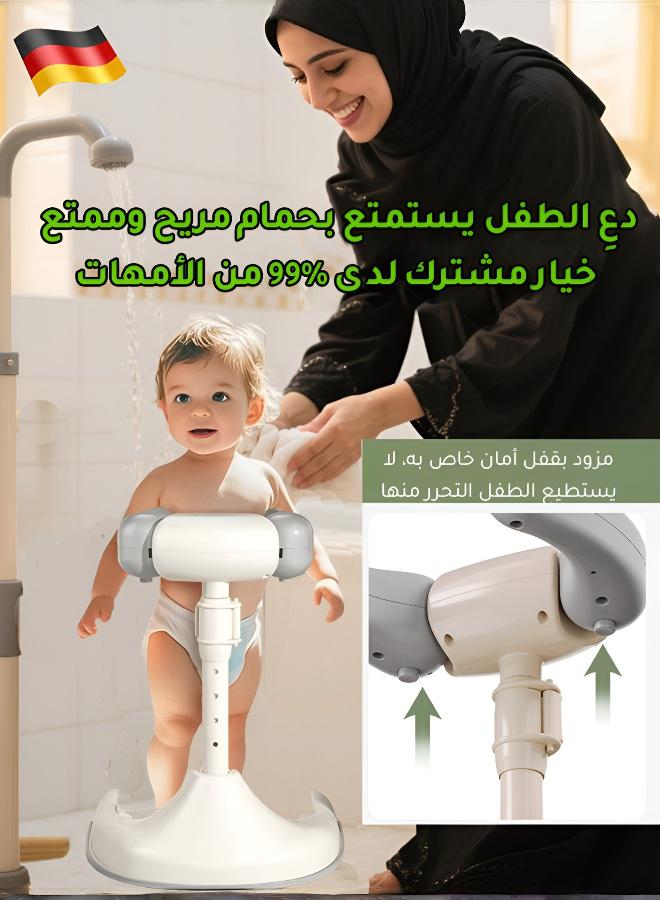 جودي بلاي حلقة دعم الاستحمام العائلية المضادة للانزلاق – آمنة ومستقرة للأطفال والكبار - Image 4
