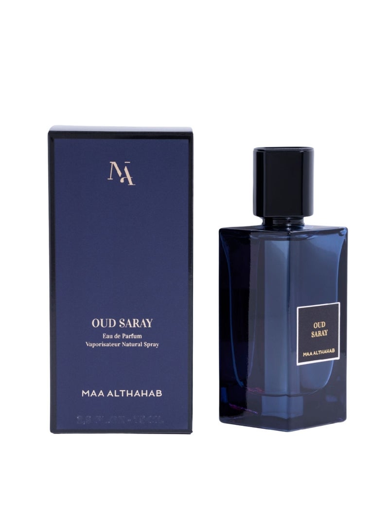 Maa Althahab MAA ALTHAHAB | Oud Saray EDP | Long-Lasting & Luxurious Oud-Fragrance | 75 ML | For Men & Women Who Appreciate Timeless Elegance  - Image 2