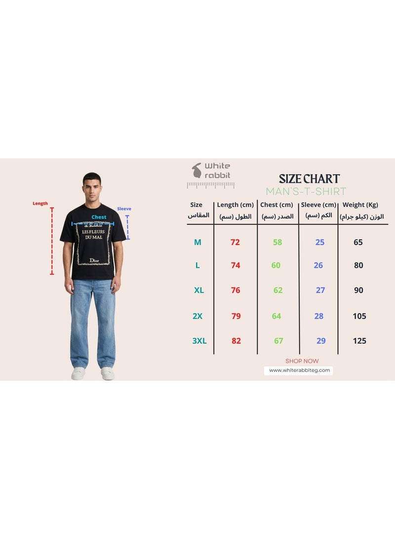 T-Shirt Clean and modern look suitable for all occasions For Men - Image 5