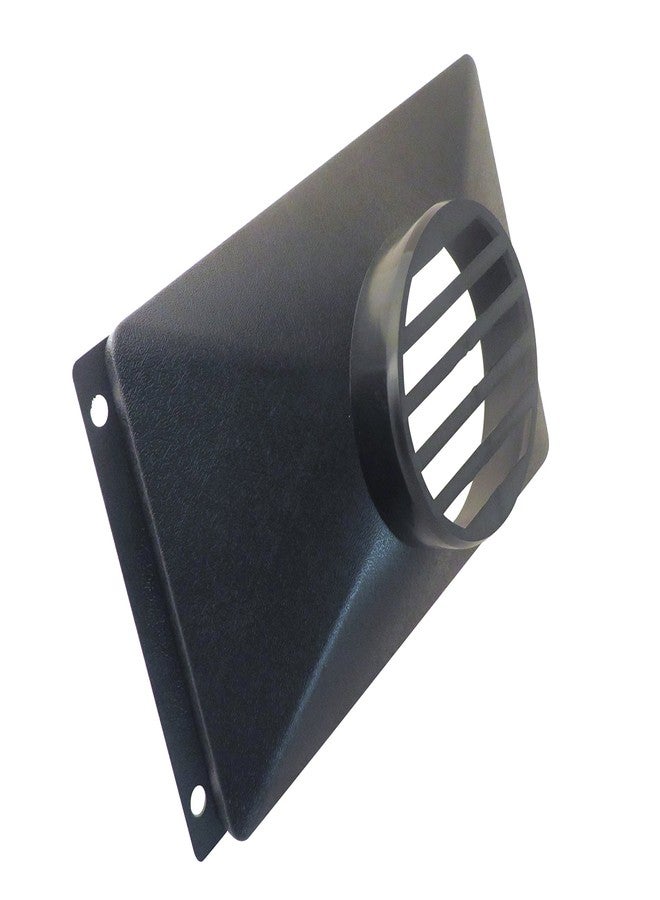 Taytools 13.5" x 7" x 6" Deep ABS Plastic Dust Hood with 4" OD Opening for Dust Collector Systems 73479 - Image 3