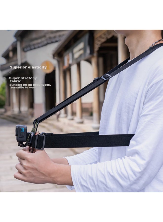 Surewo Compatible With Dji, Gopro 13, Action 5 Pro/4, Chest Strap, Action Camera Headband, Chest Mount, First-person View Bracket, Acepro 2 Accessories - Image 3