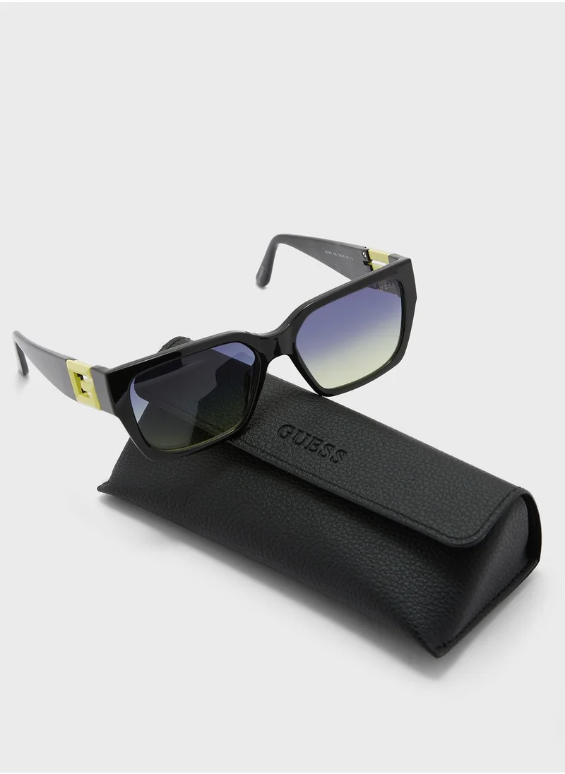 GUESS Rectangle Shape Sunglasses