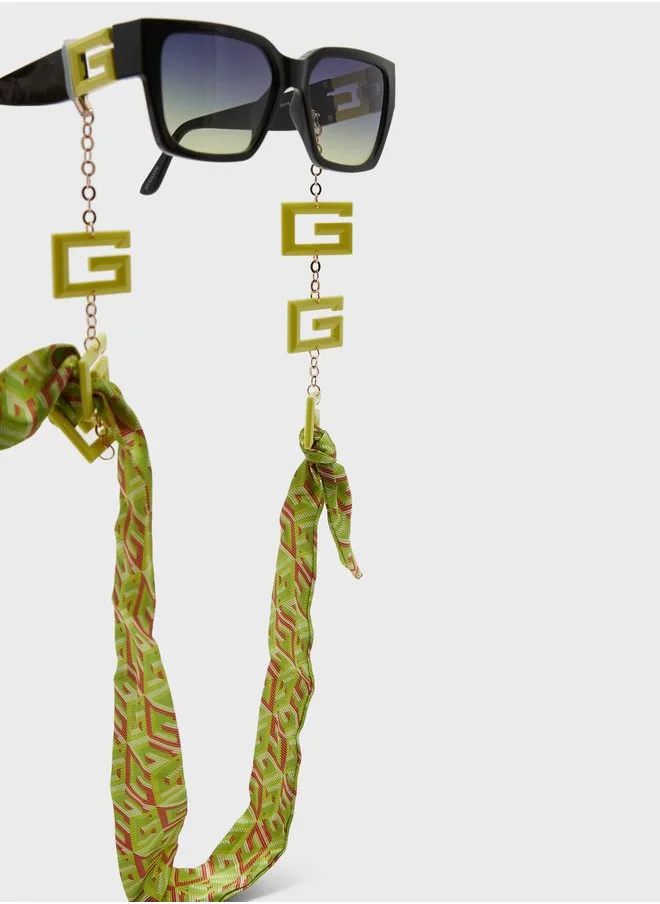 GUESS Rectangle Shape Sunglasses