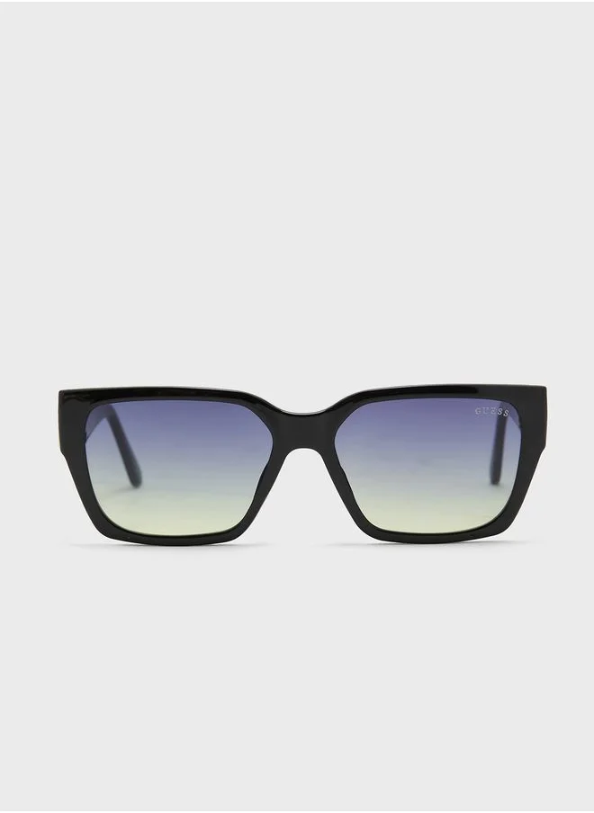 GUESS Rectangle Shape Sunglasses