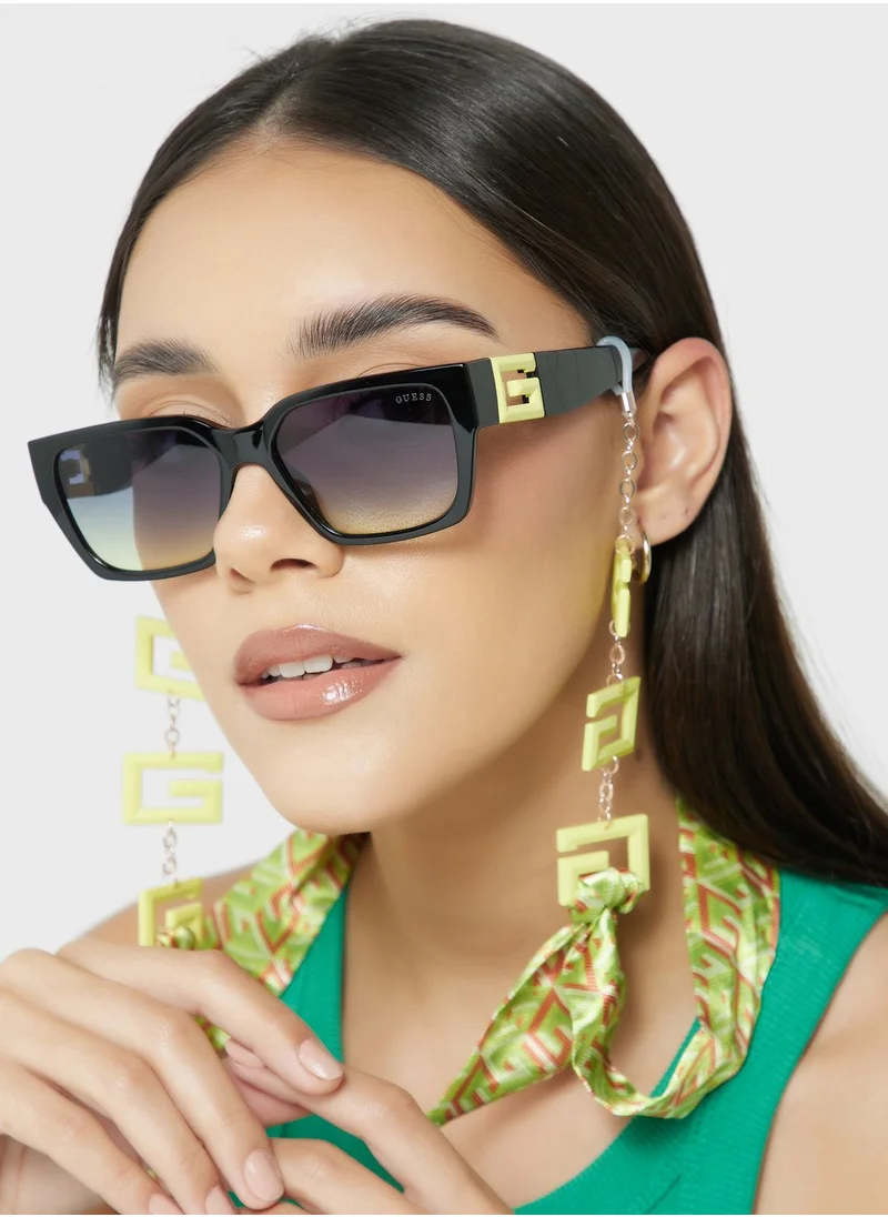 GUESS Rectangle Shape Sunglasses