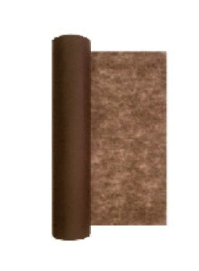 Loquat Disposable Non-woven Thick Bed Sheet Roll With Hole Beauty Salon Special Breathable Bed Sheet Massage Massage Mattress Wholesale-Color:30g Brown Bed Sheet Roll-Specification:80*180cm 50 Sheets/roll - Image 1