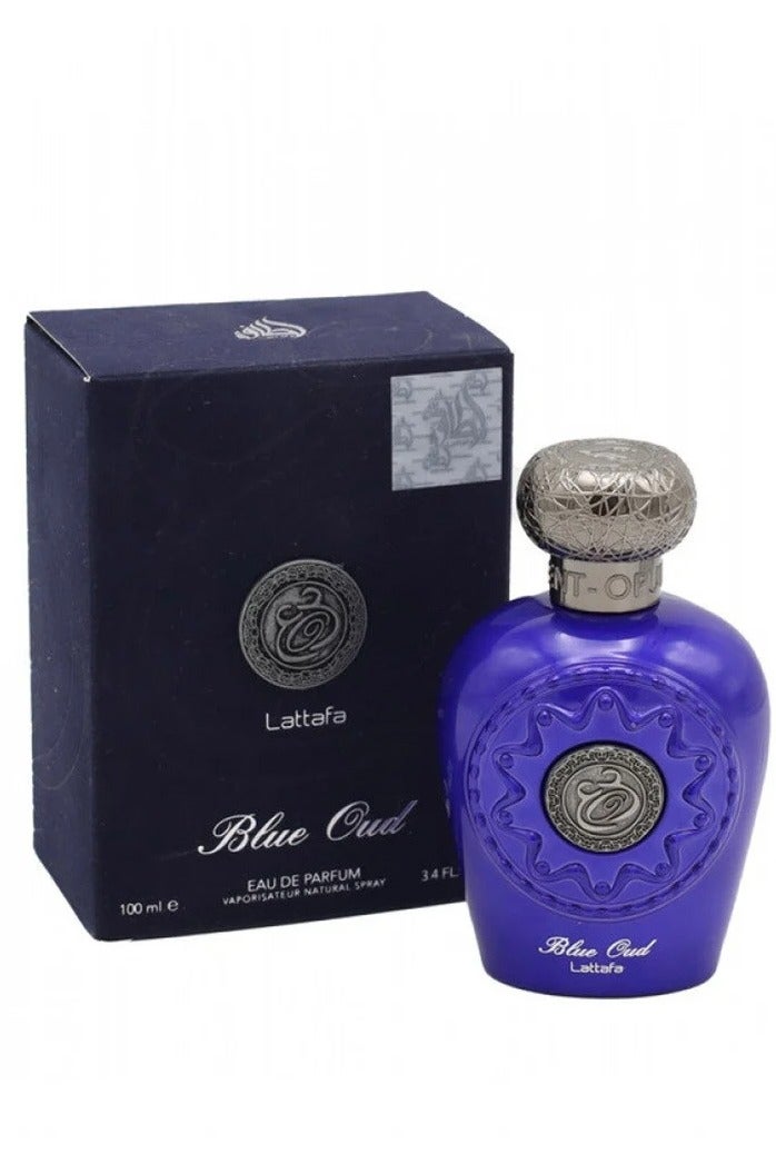 Lattafa Blue Oud Eau de Parfum 100ml - Image 1