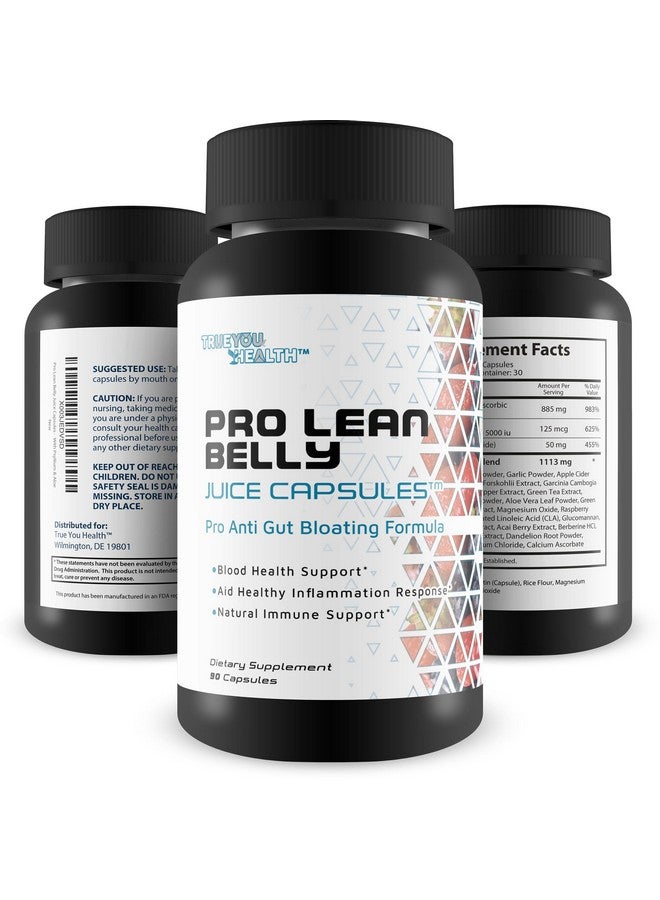 Generic Pro Lean Belly Juice Capsules - Daily Cleanse Supplement - Support Digestive Health, Immune Health, Regularity, & Overall Wellness - Detox Cleanse - Aid Improved Health & Energy - With Psyllium & Aloe  - Image 4