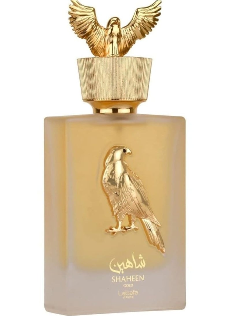 Lattafa PRIDE Shaheen Gold EDP for Women - 100ml | Elegant, Long-Lasting Fragrance, Premium Perfume - Image 2
