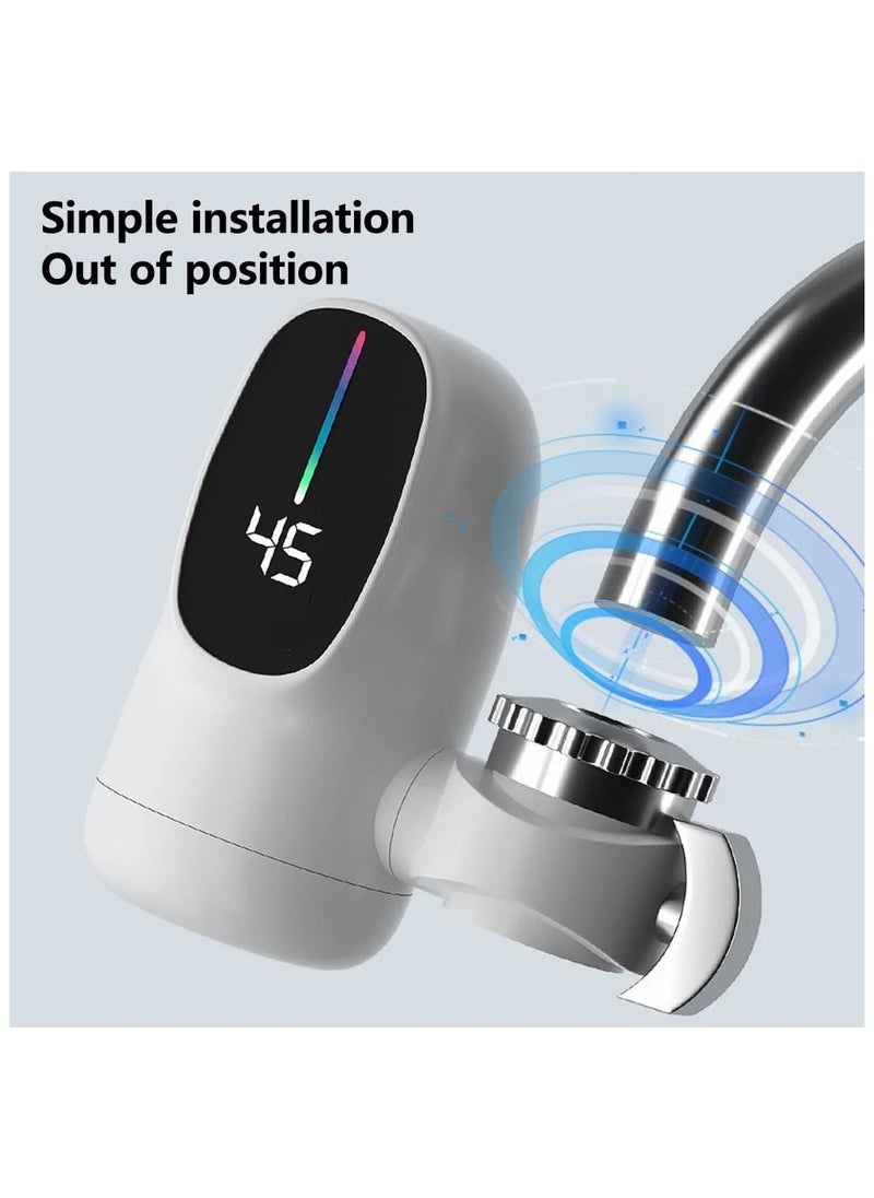 Generic - Water Faucet Instant Electric Hot Water Heater Faucet Digital Display Heating Tap Water Heater for Bathroom Faucet - Image 1