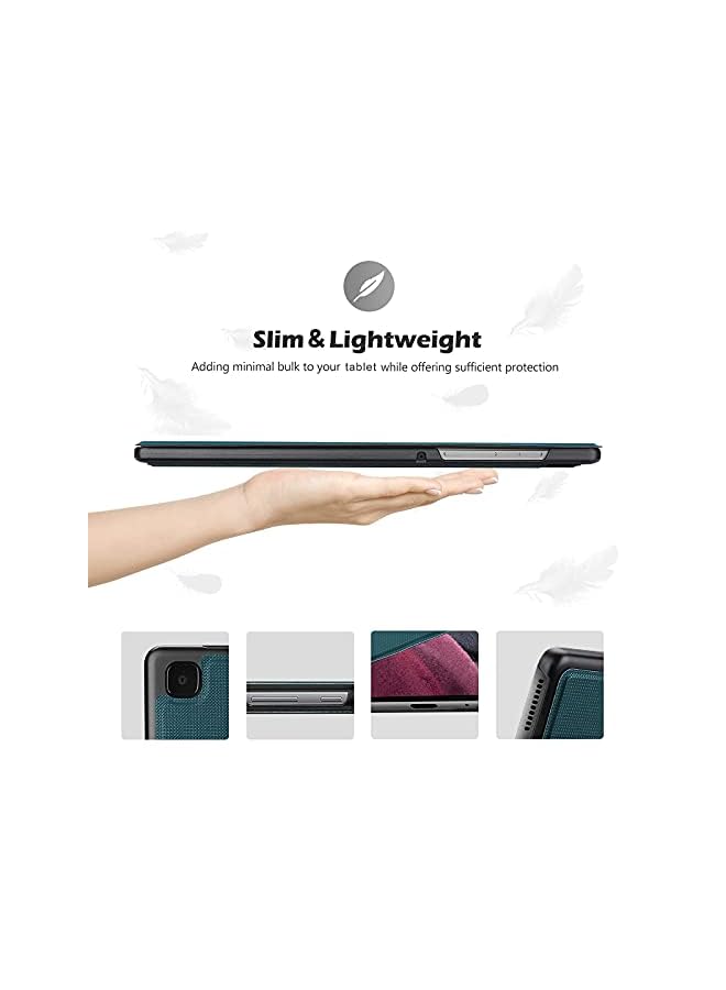 Procases Galaxy Tab A7 Lite 8.7” 2021 Case, Slim Stand Protective Case Folio Cover for 2021 8.7-Inch Galaxy Tab A7 Lite Tablet (SM-T220/ T225/ T227) –Teal - Image 4
