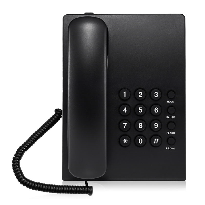Landline Phones For Home Desktop Wall Mountable Telephone - Music On Hold Office Phone For Hotel Restaurant Kitchen - Image 1