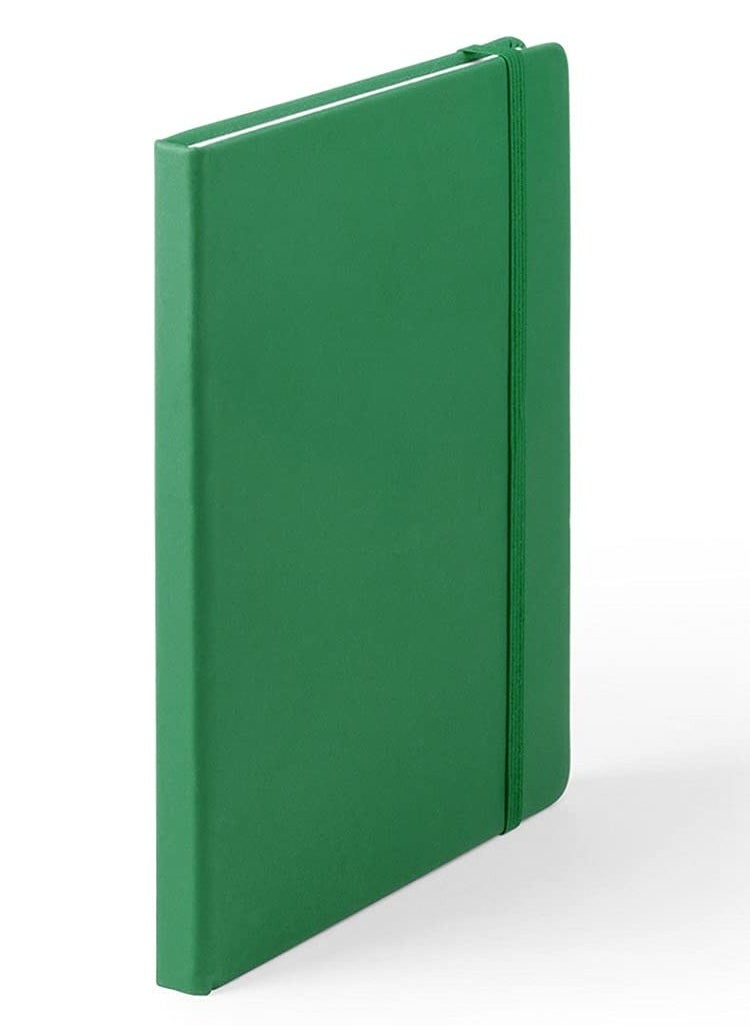 SBC A5 Hard Cover Compact Ruled Notebook, 200 Pages Green  - Image 1
