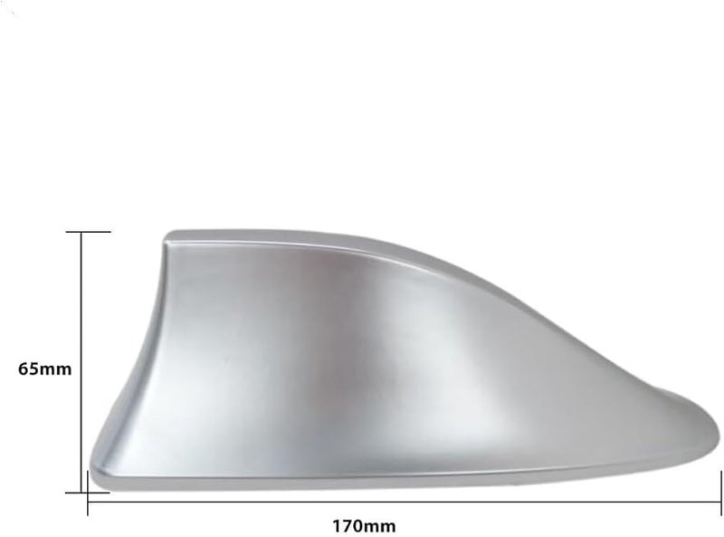 Silver Shark Fin Antenna Cover For Hyundai Sonata 2017 2 0T Sedan - Image 3