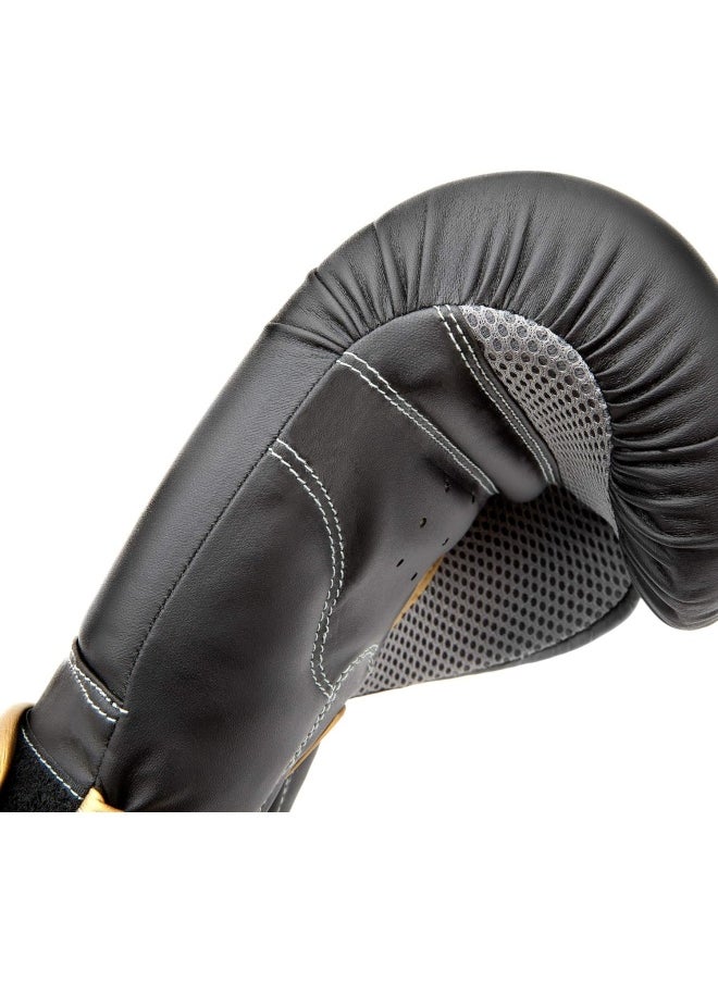 Reebok Reebok Boxing Gloves - 16Oz - Gold/Black, Black, Gold, RSCB-12010GB-16, Reebok Combat  - Image 3