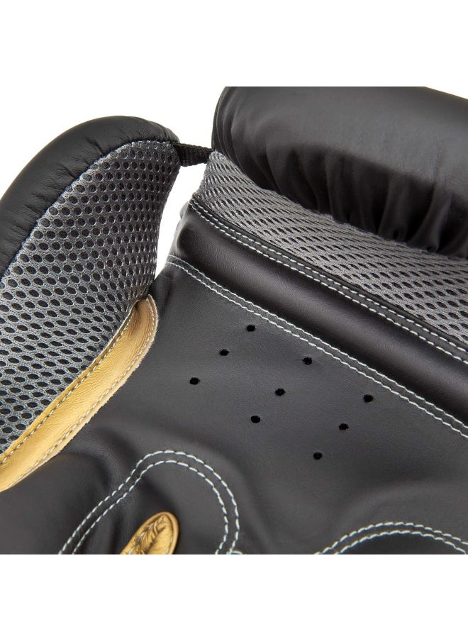 Reebok Reebok Boxing Gloves - 16Oz - Gold/Black, Black, Gold, RSCB-12010GB-16, Reebok Combat  - Image 4