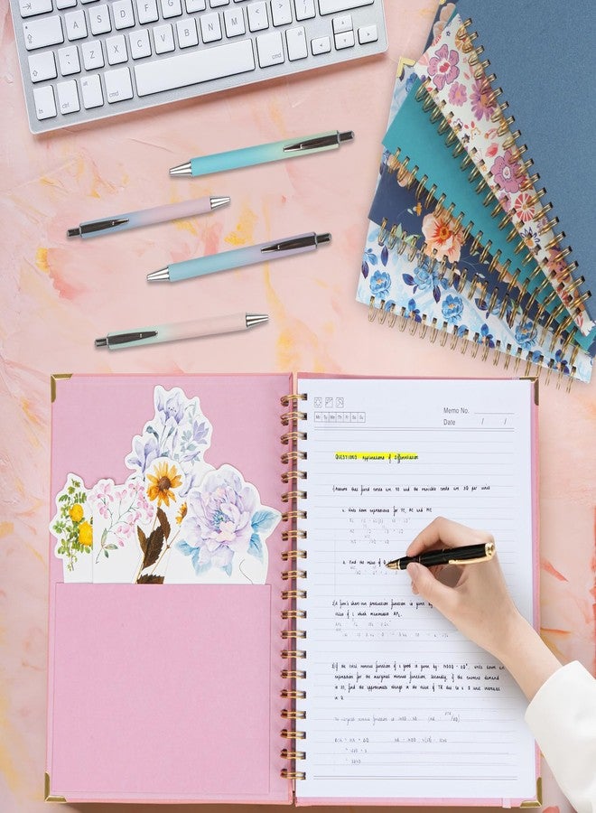 Kutoda Lined Spiral Notebook Journal for Work, 300 Pages Leather 8.5*11 College Ruled journals for Writing with 120GSM Paper, Hardcover Notebooks for Note Taking, Perfect for Office Home School Supplies(Pink - Image 3