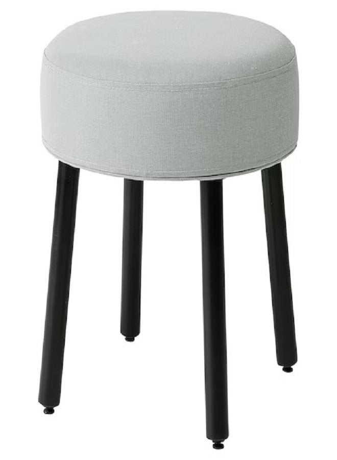 gray pouf, 47x47 cm - Image 1