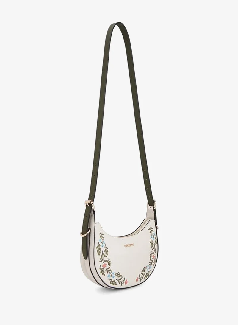 سيليست Safiano Floral Print Shoulder Bag With Adjustable Strap