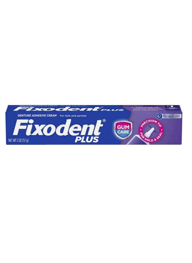 Fixodent Fixodent Plus Denture Adhesive Cream 2 oz (Pack of 3)  - Image 2