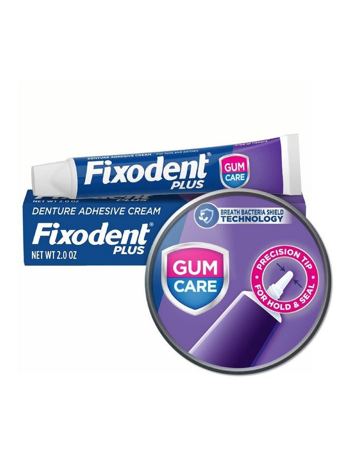 Fixodent Fixodent Plus Denture Adhesive Cream 2 oz (Pack of 3)  - Image 3