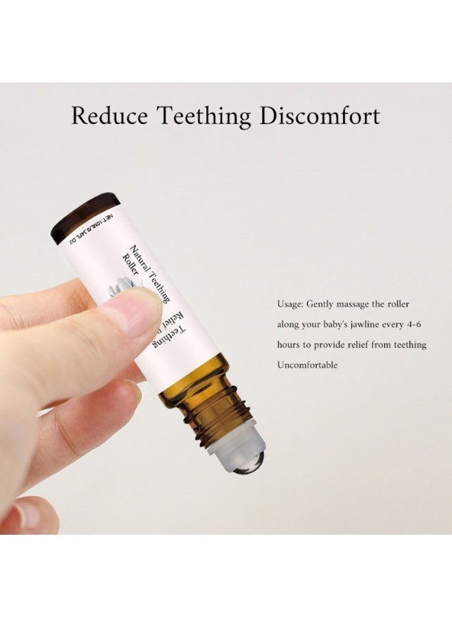 ROLLER Baby Teething Oil Roller, 10 ml Teething Roller Baby, Teething Oil Roller, Teething Natural Pain Relief Roller, Teething Natural Pain Relief Roller, Reduce Teething Discomfort - Image 3