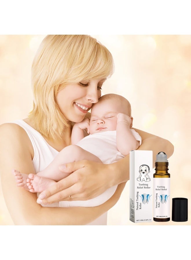 ROLLER Baby Teething Oil Roller, 10 ml Teething Roller Baby, Teething Oil Roller, Teething Natural Pain Relief Roller, Teething Natural Pain Relief Roller, Reduce Teething Discomfort - Image 5