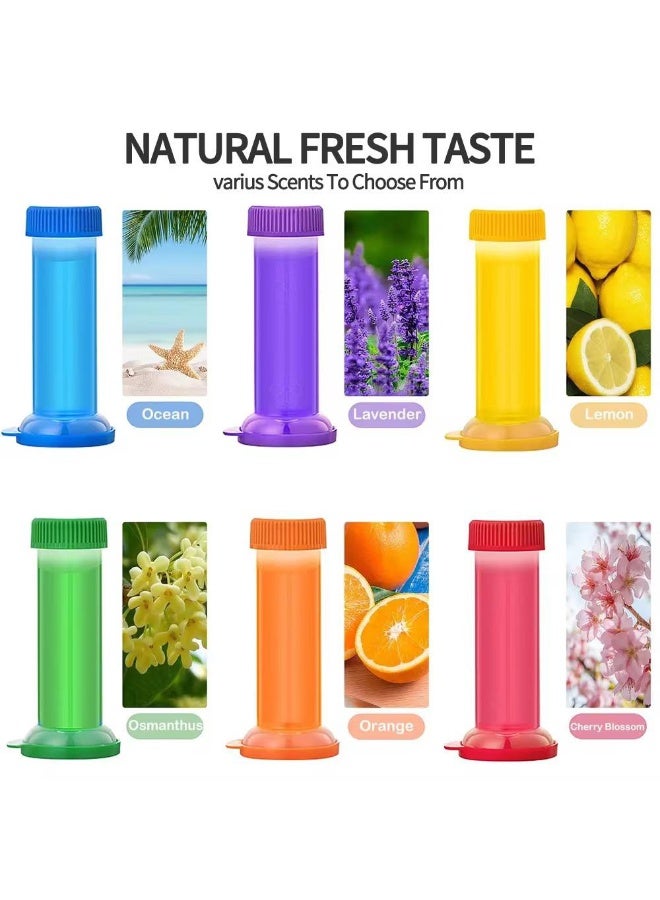 Toilet Gel Cleaner & Freshener in Rose Shape – Long-Lasting Strong Fragrance – Effective Cleaning & Deodorizing – Random Scent Selection - Image 4