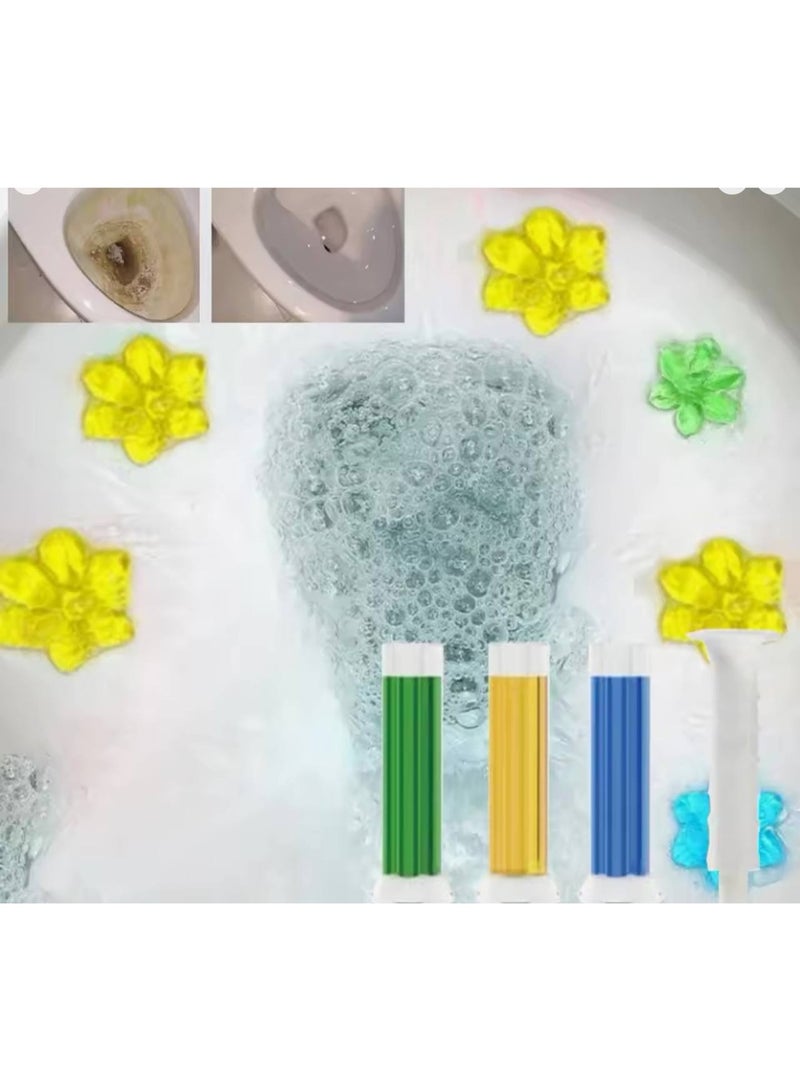 Toilet Gel Cleaner & Freshener in Rose Shape – Long-Lasting Strong Fragrance – Effective Cleaning & Deodorizing – Random Scent Selection - Image 5