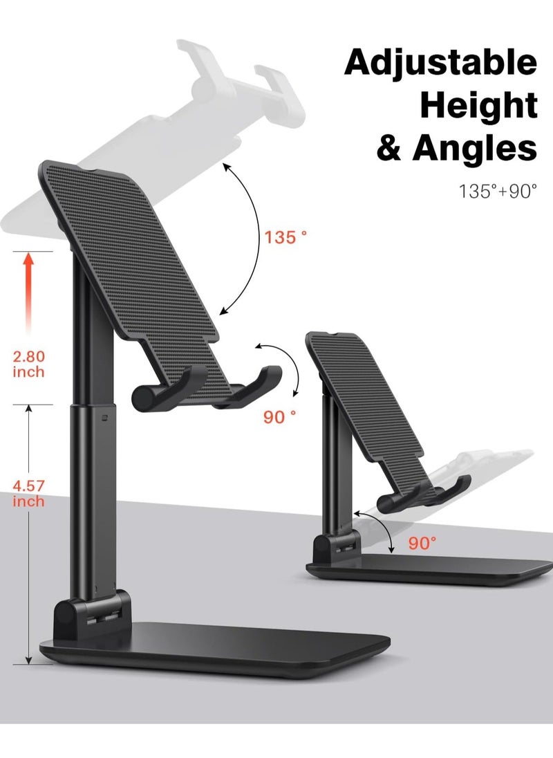 MIXDE Tablet Stand Foldable & Adjustable, Portable Monitor Stand 5.55 * 3.94" Wide, Fit for iPad Holder Stand Compatible with iPad Pro 11, 12.9/for iPad 10.9; Surface Pro; Portable Monitor 4.7-15.6"  - Image 4