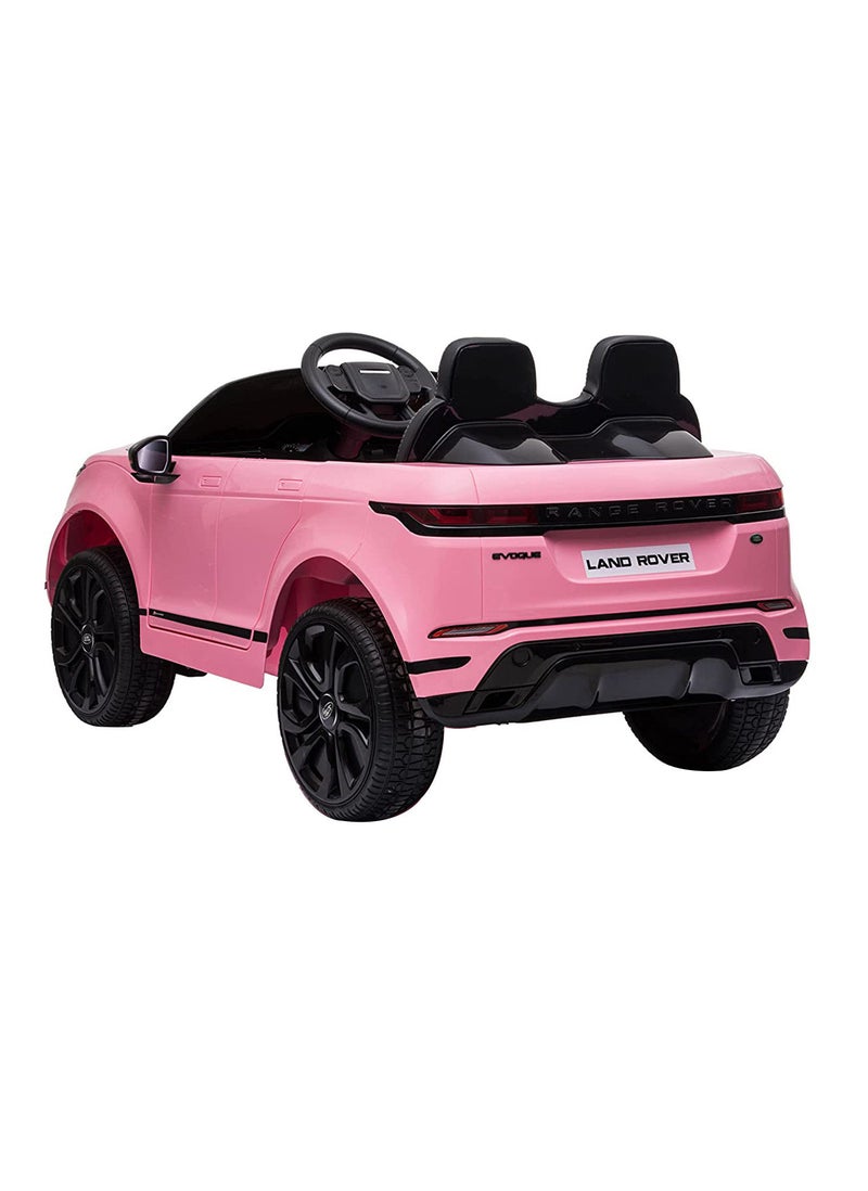 Range Rover Range Rover Kids Battery Operated Powered Riding Ride on Car LB 199EL M4 12V Ride on Cars with Remote Control Electric Ride on Car Toy for Boys & Girls with LED Lights Music Player Pink - Image 2