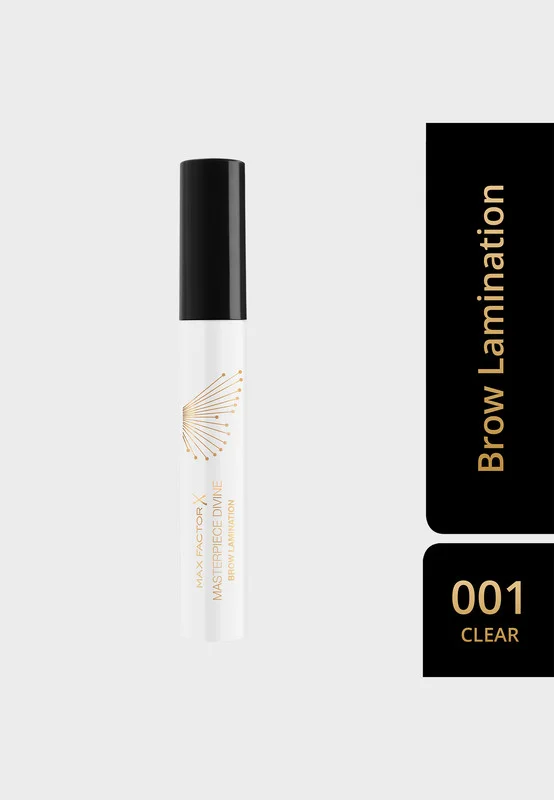 Max Factor Masterpiece Brow Lamination Gel - 001 - Clear, 8ml
