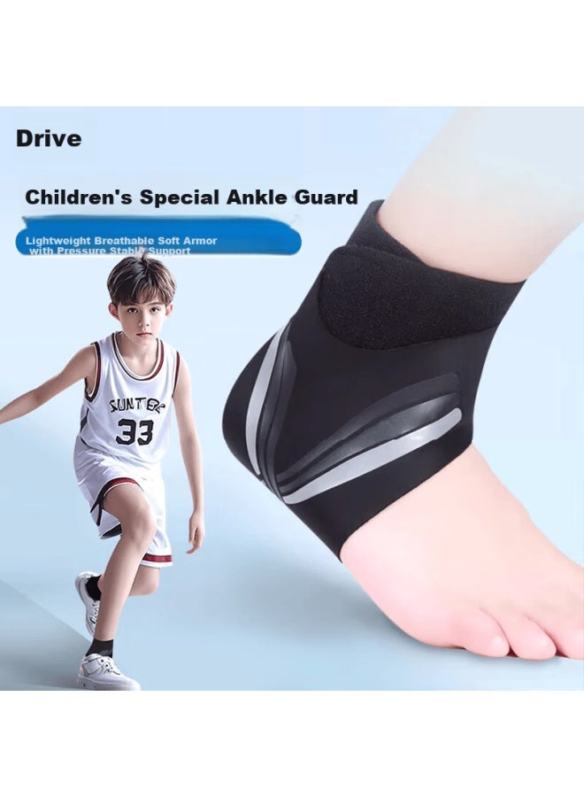 Chidong Children's Professional Ankle Brace, Sports Ankle Sprain Recovery Fixation Device, Anti-sprain Foot Joint Protector, Lightweight And Thi - Image 1
