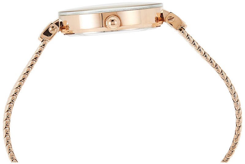 آن كلاين ساعة بعقارب مرصّعة بالأحجار طراز AK-1906RGRG - Image 2