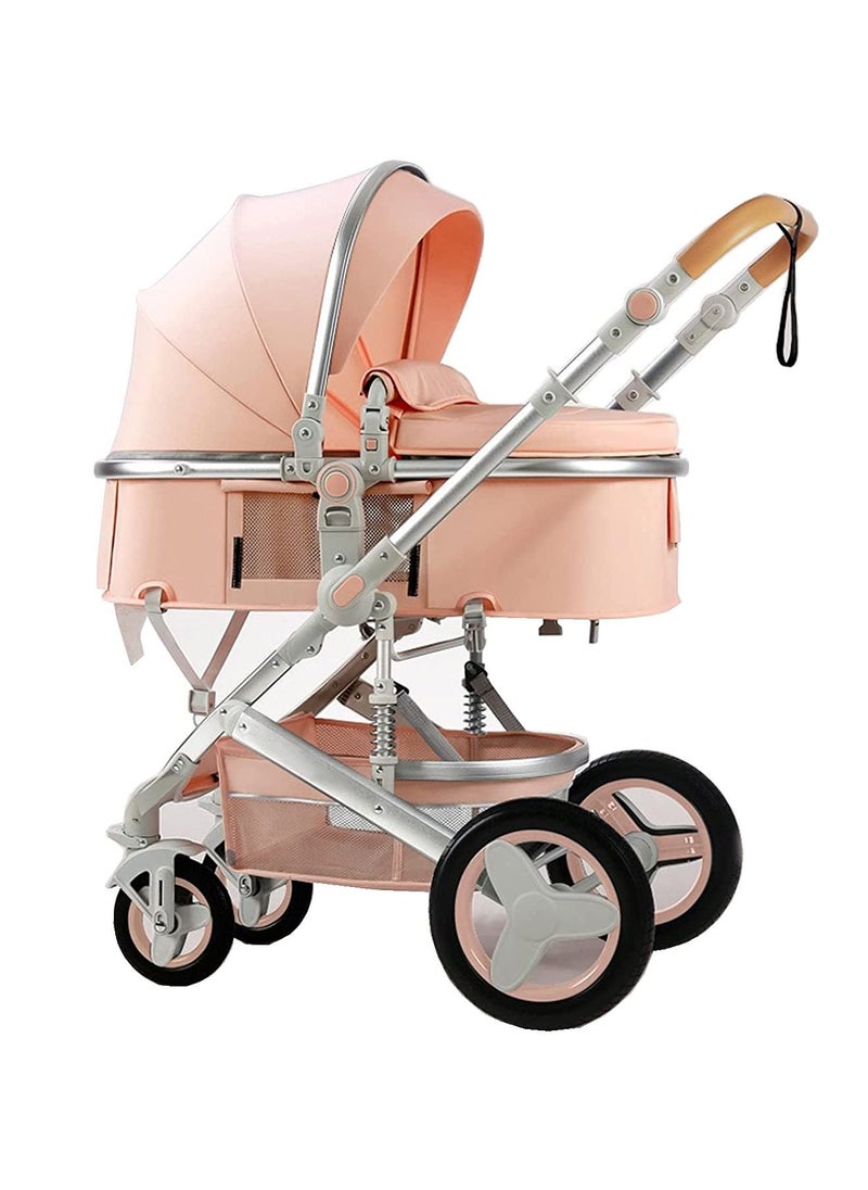 GT-Wheel 3 in 1 Infant Baby Stroller with Reversible Seat and Canopy  - Image 1