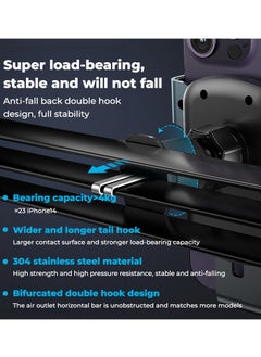 Momax Momax MoVe Universal Easy Car Mount Automatic Gravity Lock - Grey  - Image 4