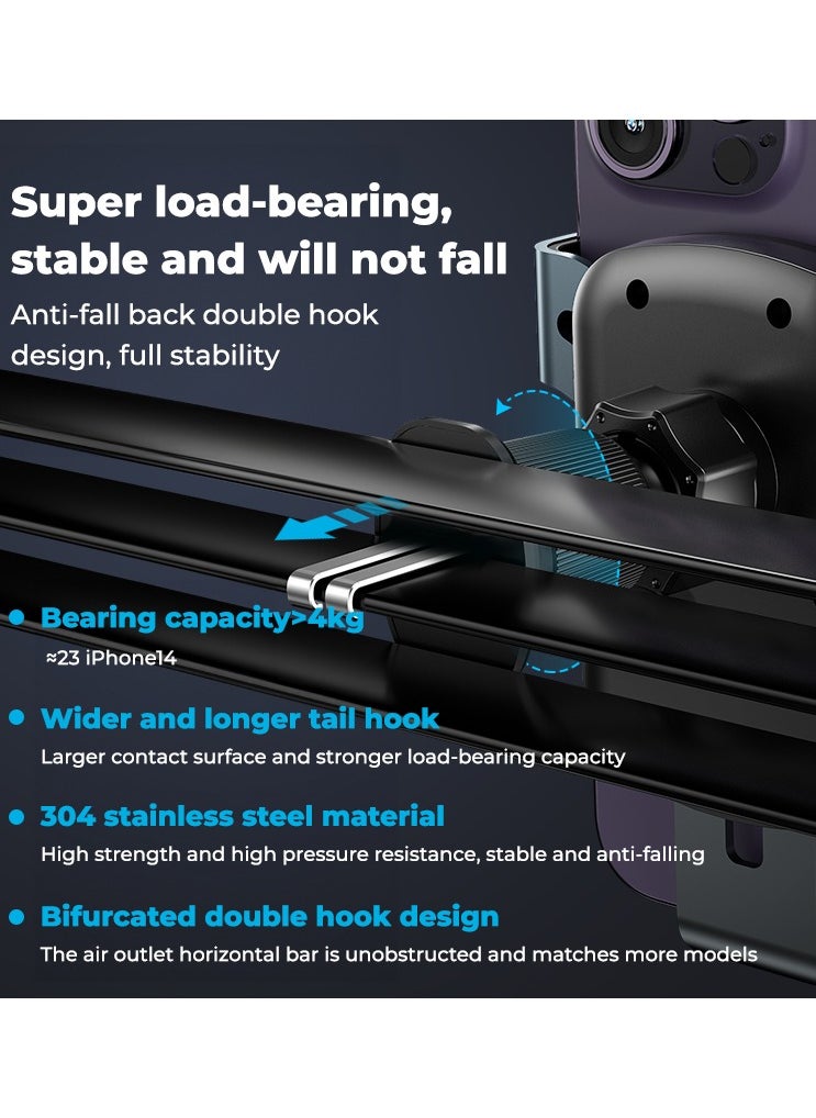 Momax - Momax MoVe Universal Easy Car Mount Automatic Gravity Lock - Grey - Image 1