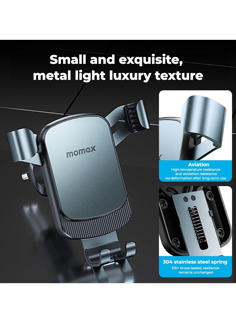 Momax - Momax MoVe Universal Easy Car Mount Automatic Gravity Lock - Grey - Image 1