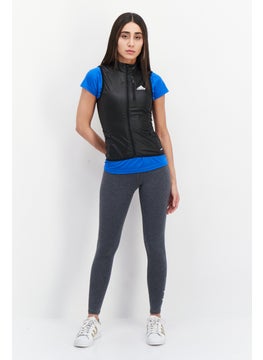 Adidas Women Sportswear Fit Sleeveless Cycling Vest, Black  - Image 4