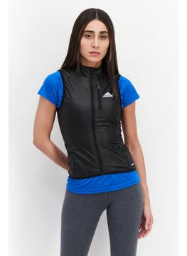 Adidas Women Sportswear Fit Sleeveless Cycling Vest, Black  - Image 1