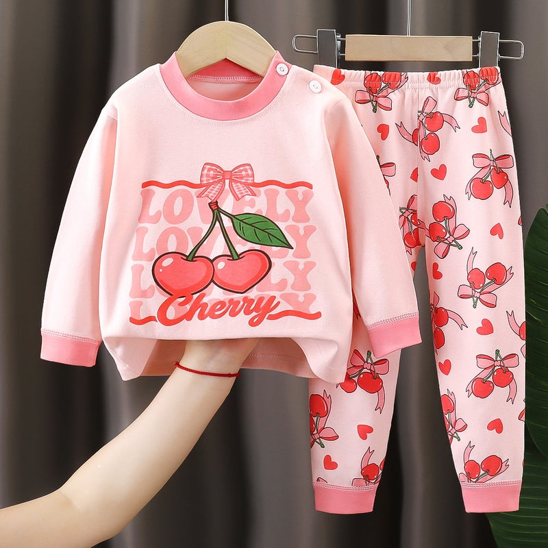 Kids Cotton Thermal Underwear Set