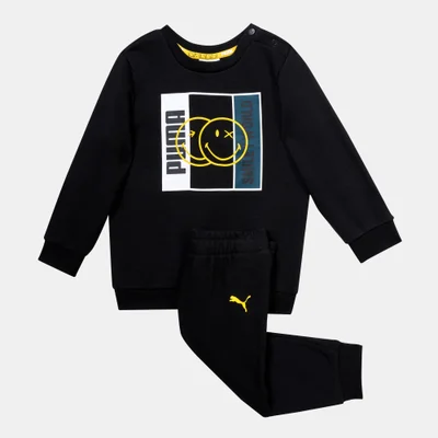 PUMA Kids' x SMILEYWORLD Minicat Jogger Set