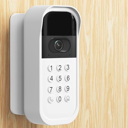 Pyfhy Swivel Mount for myQ Smart Garage Video Keypad, Angled Adjustable 40 to 140 Degrees Corner Mounting for myQ Garage Door Opener Easy to Install Reduce Blind Spot (Video Keypad is NOT Included) - Image 1